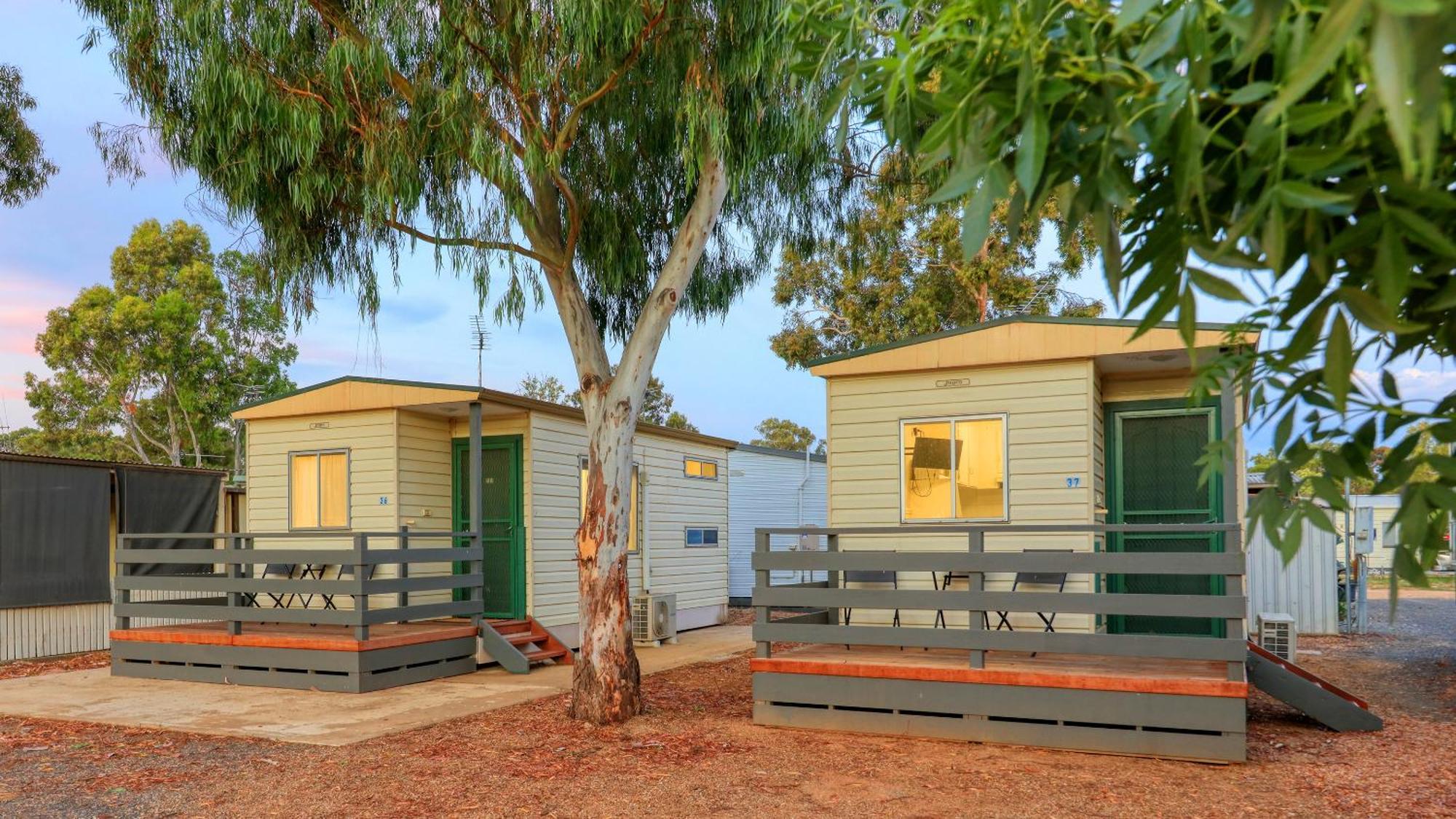 Yarrawonga Riverlands Tourist Park Eksteriør billede